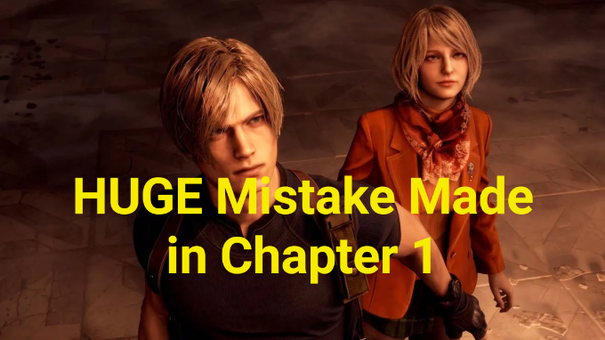 Resident Evil 4 Chapter 1 HUGE Mistake I Made