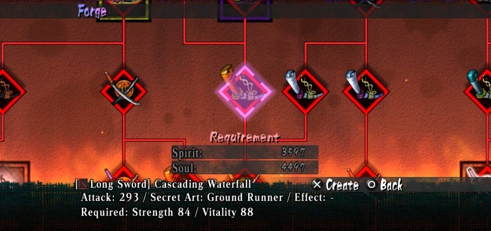 Muramasa: Gaining Spirit and Soul