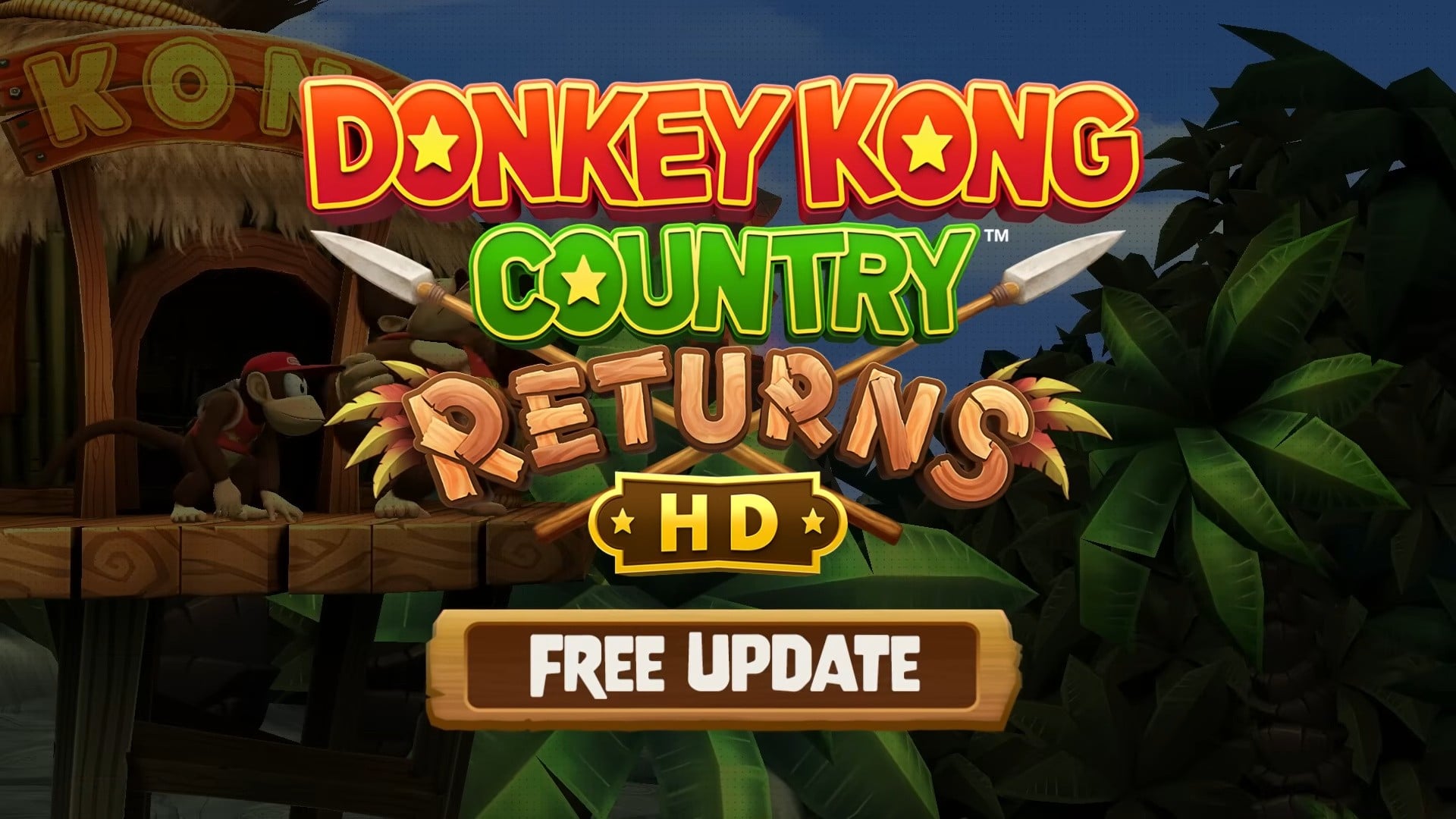 Donkey Kong Country Returns HD Free Update