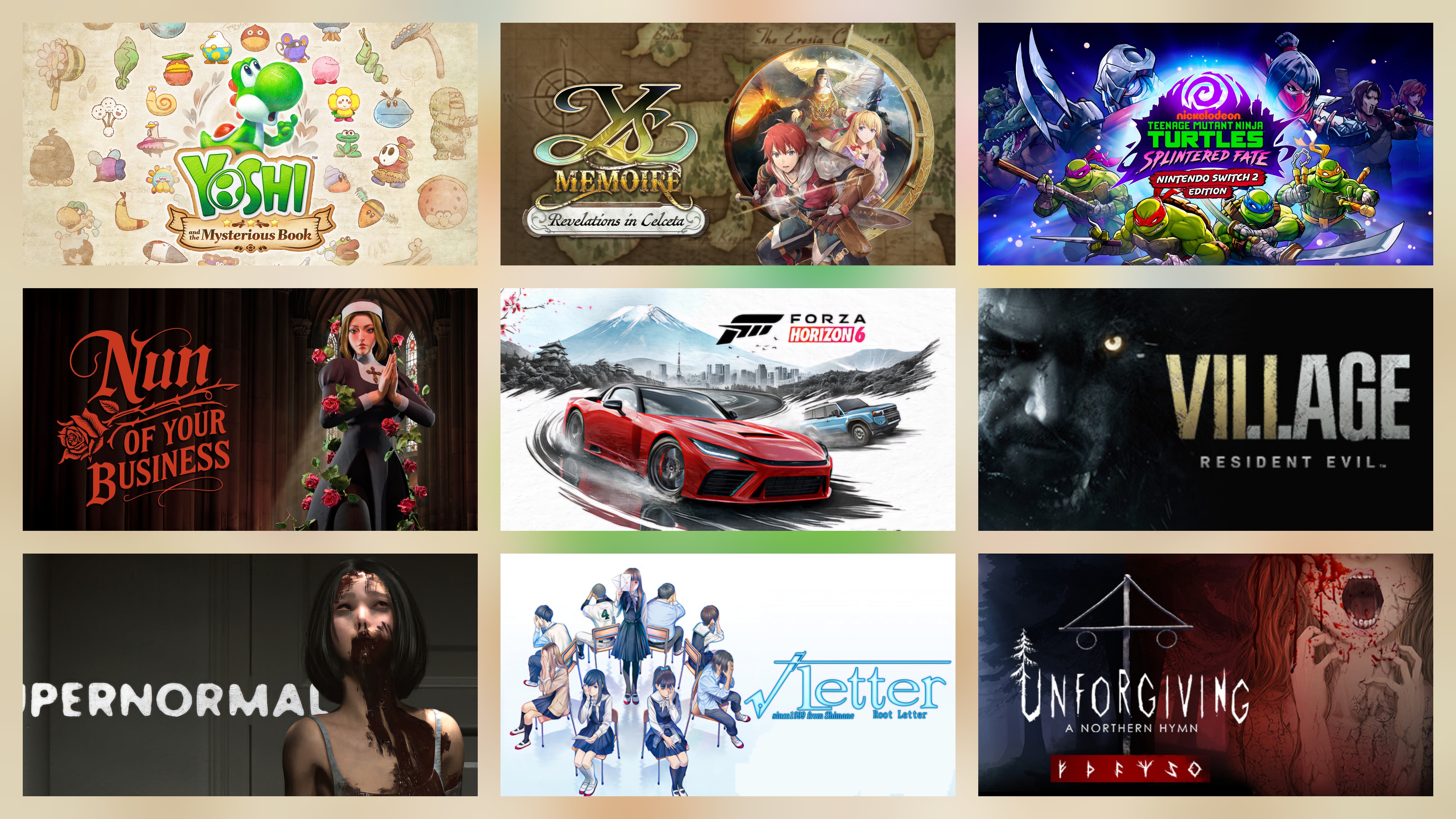 May 2026 Game Pickups